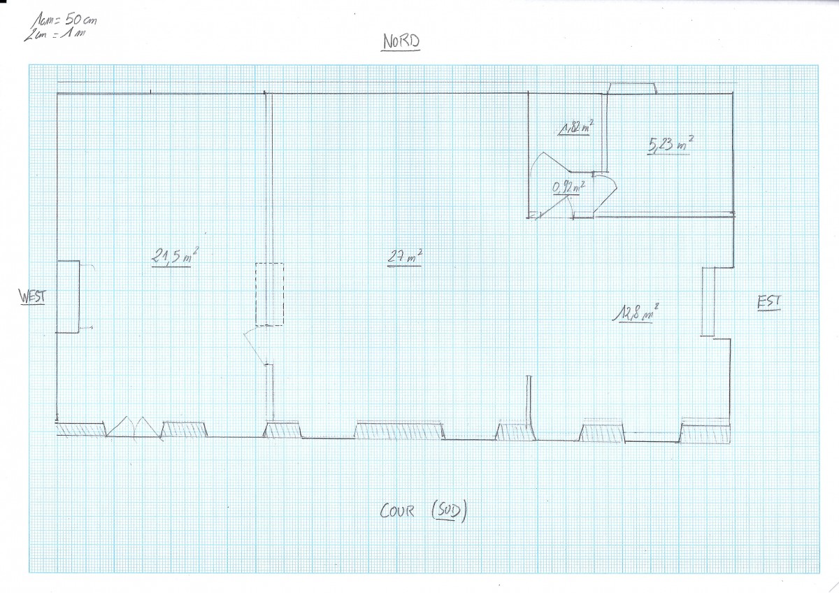 Plan rez de chaussée