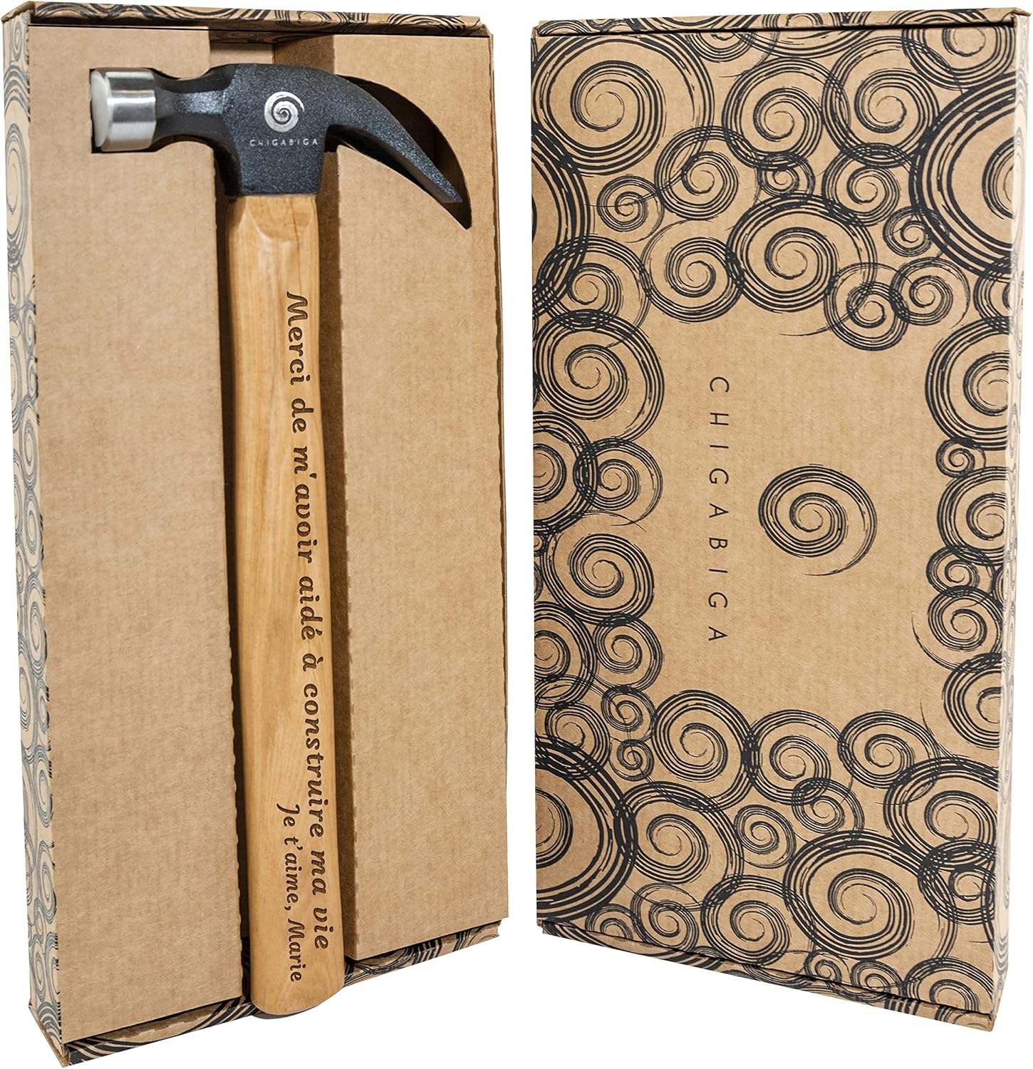 Marteau gravé personnalisé